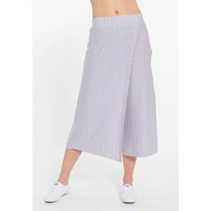 NEW LEIMERE women's sonoma culotte in lilac marshmallow stripe